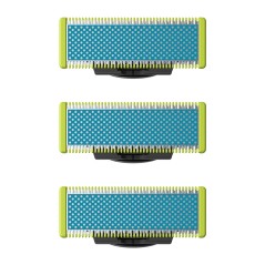 Philips OneBlade Anti-Friction QP235 Shaving Head - Smooth, Comfortable & Precise Shaving in Black/Green